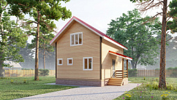 Дом каркасный 6х8